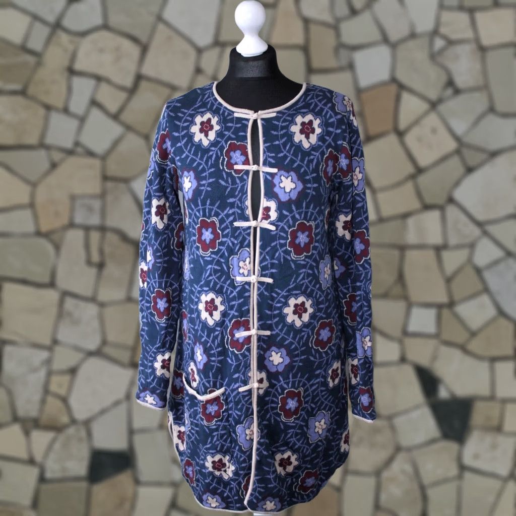 Vintage Gudrun Sjoden cardigan Jumper Womens M Multicoloured Knit Shirt/Outerwear Size M / US 6-8 / IT 42-44 - 1 Thumbnail