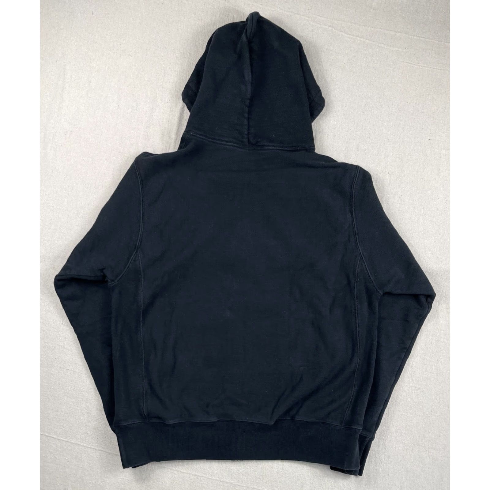 Champion Champion Full ZIP Hoodie Mens M Reverse Weave Logo Black Zip Jacket Spell Out Script Size US M / EU 48-50 / 2 - 3 Thumbnail