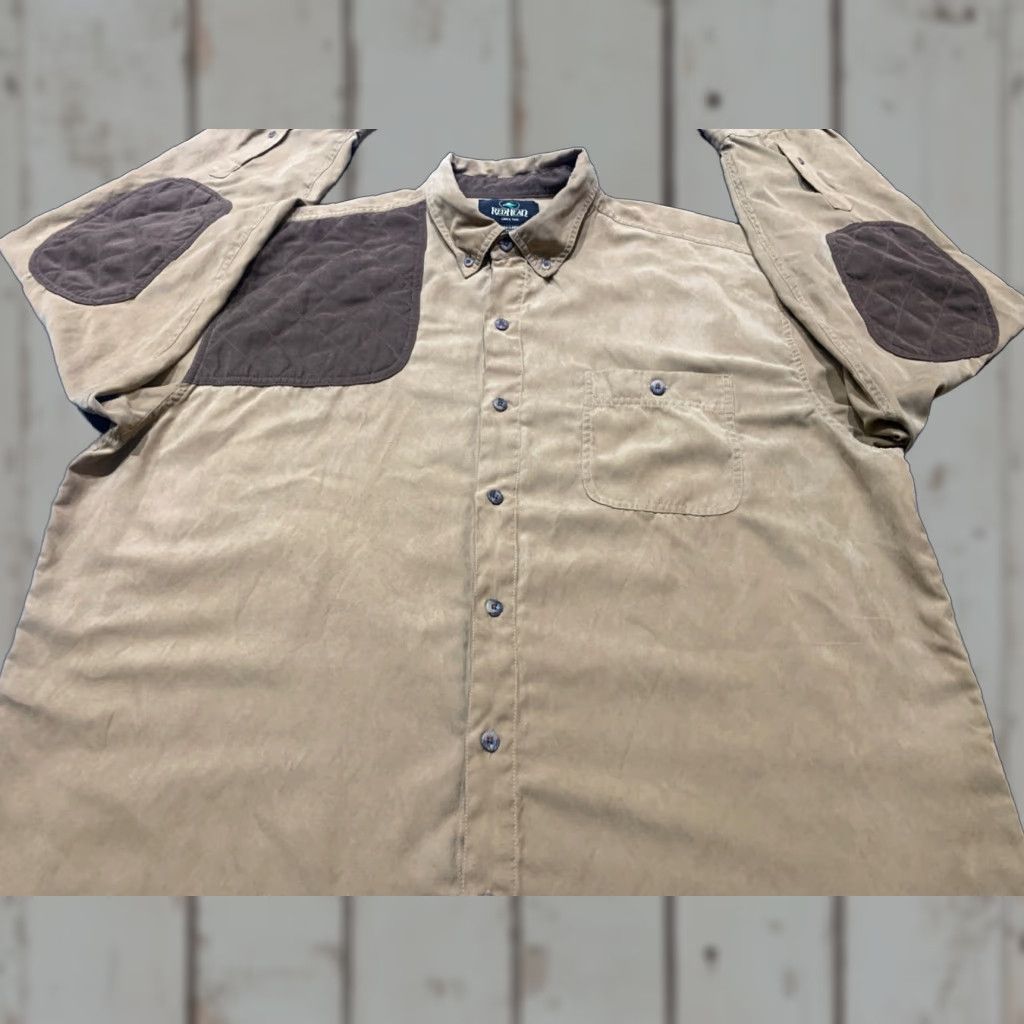 Vintage RedHead Men's XL Padded Canvas Hunting Shirt Button-Up Long Sleeve Brown Casual Outdoors Size US XL / EU 56 / 4 - 1 Thumbnail