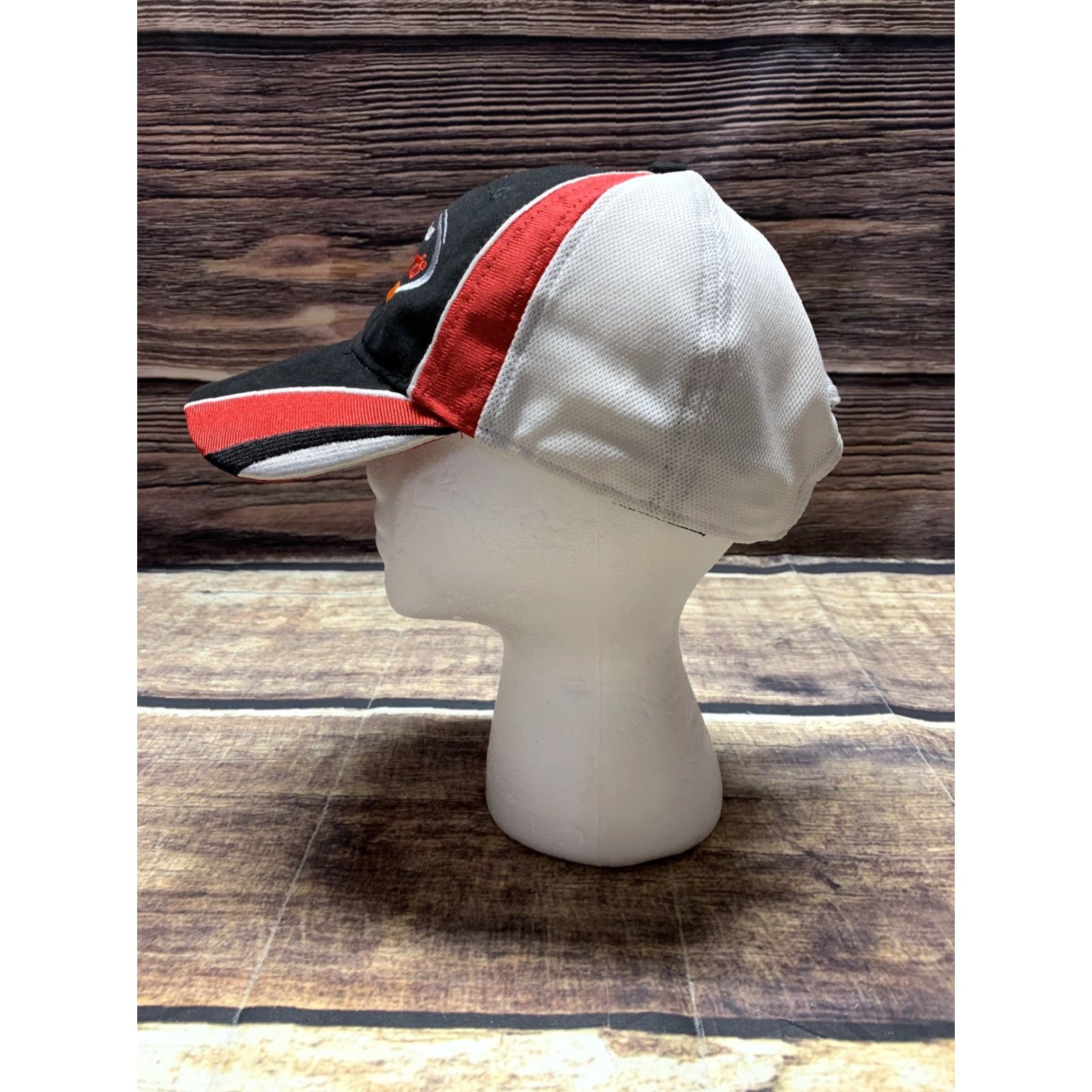 Vintage VINTAGE Parts Plus Motorsports Hat Red White Black Cap Authentic Head Shots by KC Caps Shirt? Size ONE SIZE - 5 Thumbnail