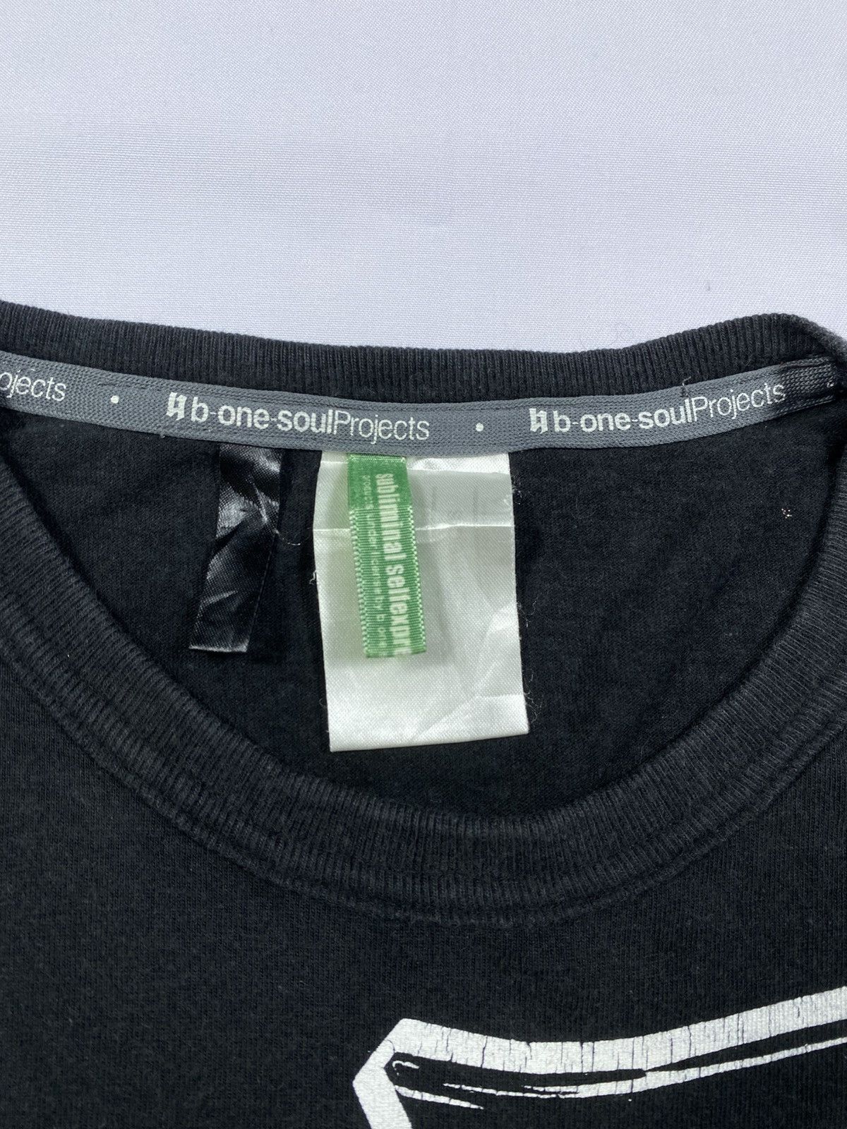 If Six Was Nine Japanese Gothic B one soul Poem punk Long slevee Size US M / EU 48-50 / 2 - 4 Thumbnail