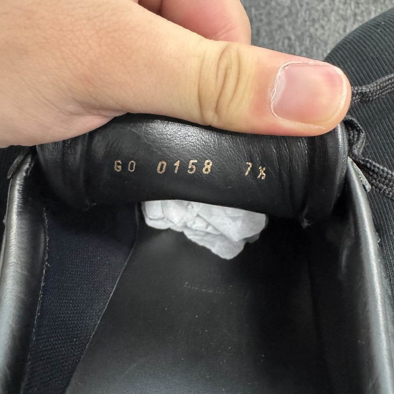 Louis Vuitton Louis Vuitton Black Casual Sneakers with Logo - Size US 8 / EU 41 - 5 Thumbnail