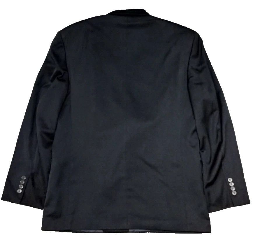 Designer × Yves Saint Laurent YVES SAINT LAURENT Pour Homme Double Breasted Men Blazer Size 52R - 5 Thumbnail