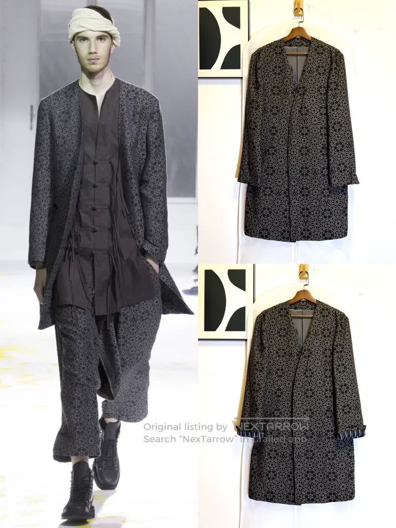 Yohji Yamamoto Yohji Yamamoto 15ss Man-India National and Style Cardigan Size US M / EU 48-50 / 2 - 1 Thumbnail
