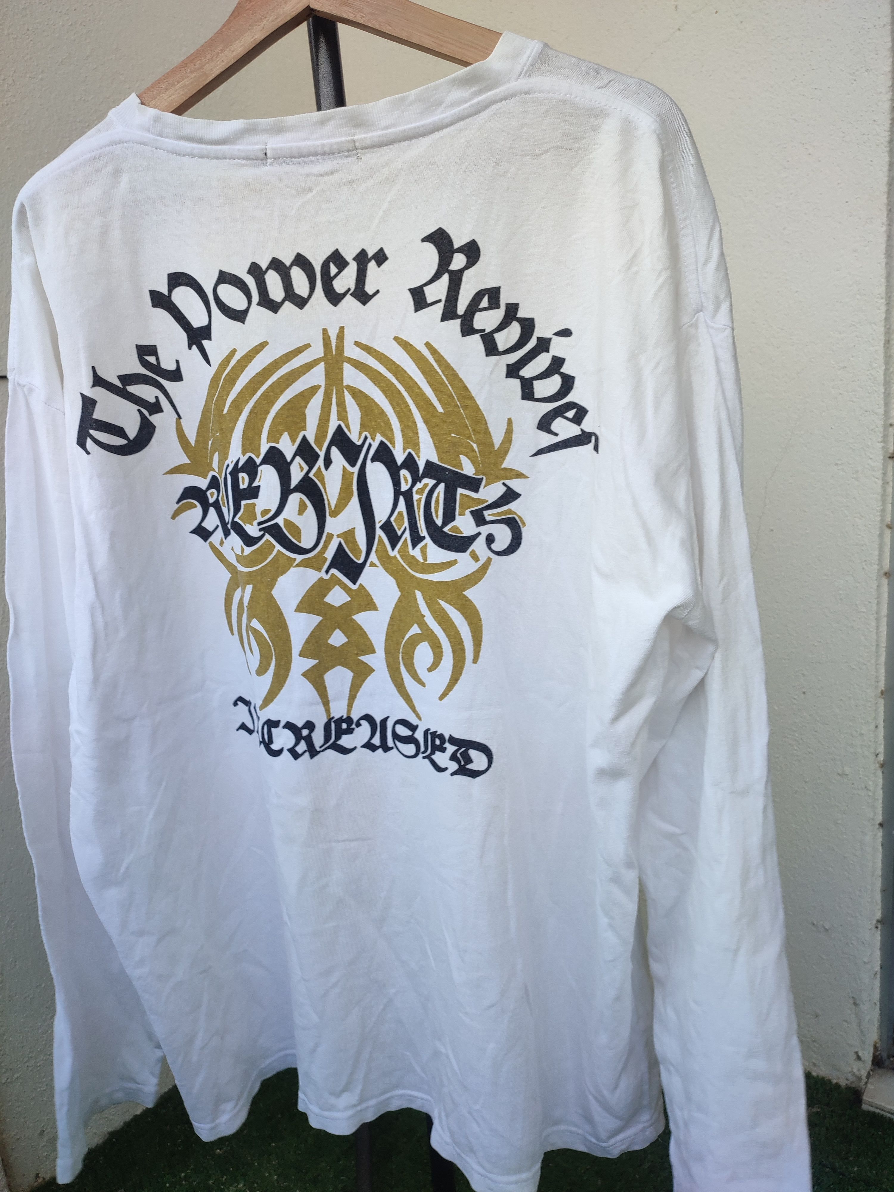 Bullet Noise 💥 Crazy Vintage Bullet Noise Under Sound Long Sleeve Size US XL / EU 56 / 4 - 6 Thumbnail