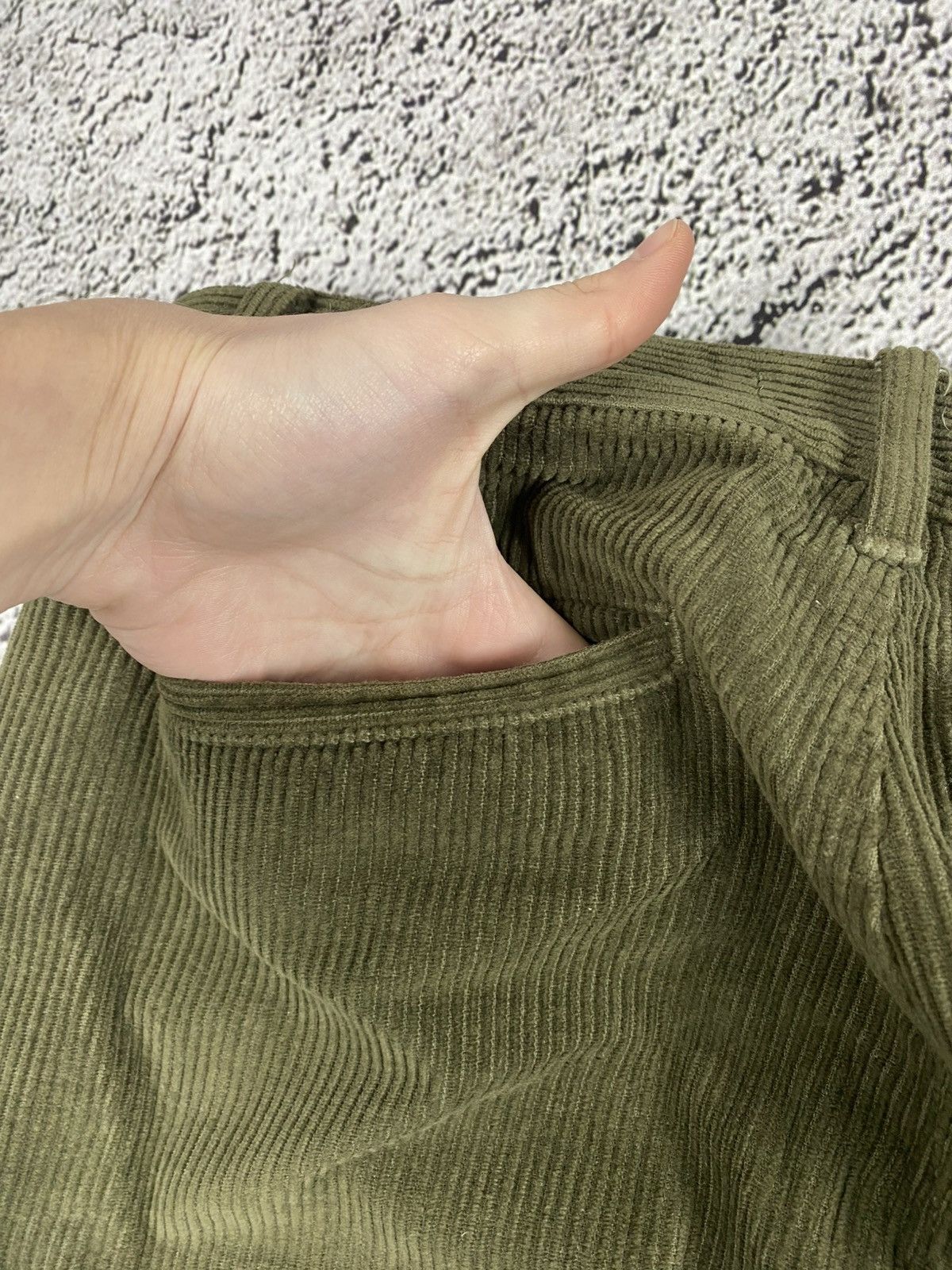 Vintage Vintage Y2K cargo corduroy cropped pants 00s streetwear Size US 30 / EU 46 - 7 Thumbnail