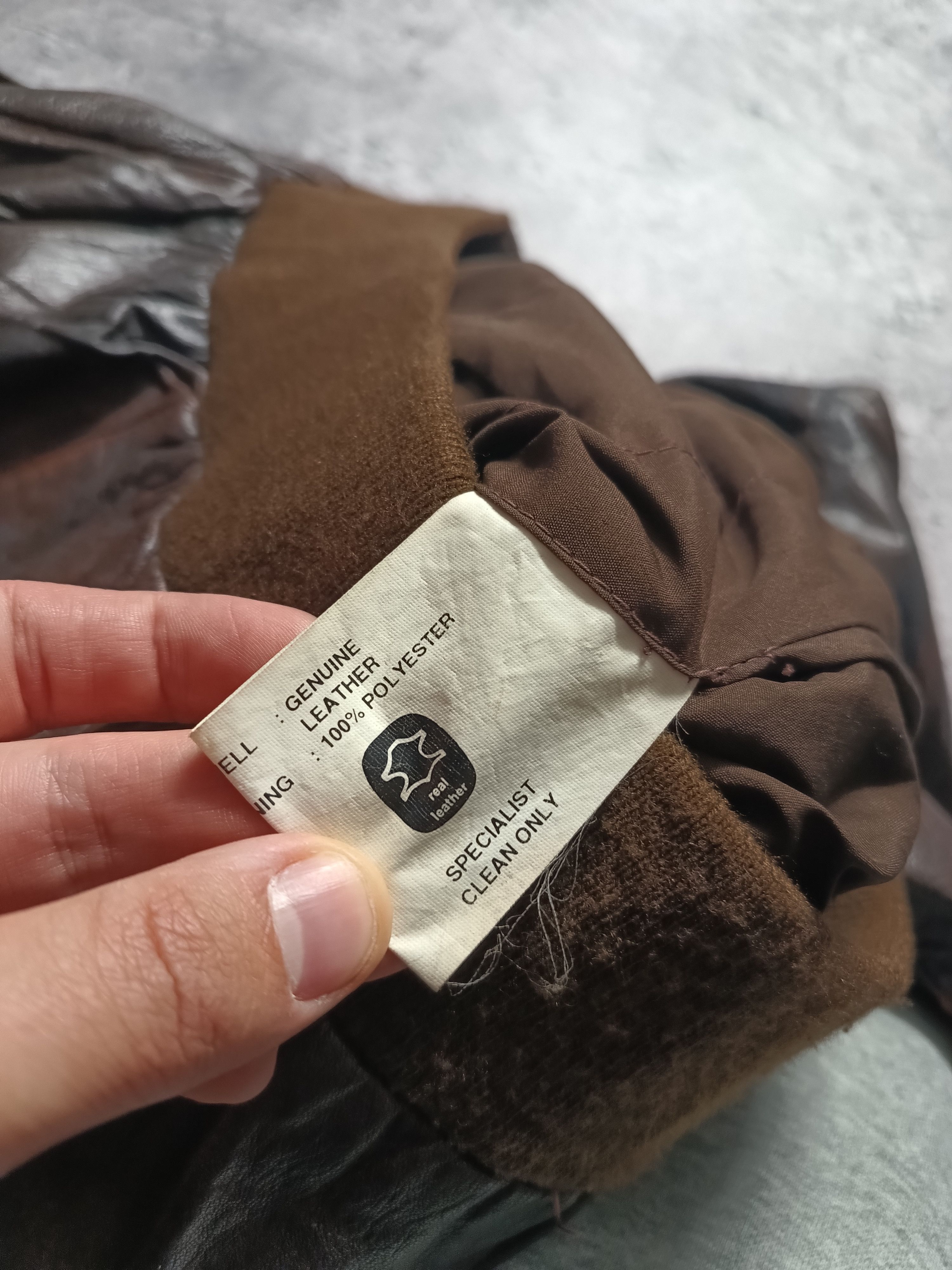 Vintage Vintage 90s Leather Jacket Premium Leather Acne Avirex Style Size US M / EU 48-50 / 2 - 13 Thumbnail