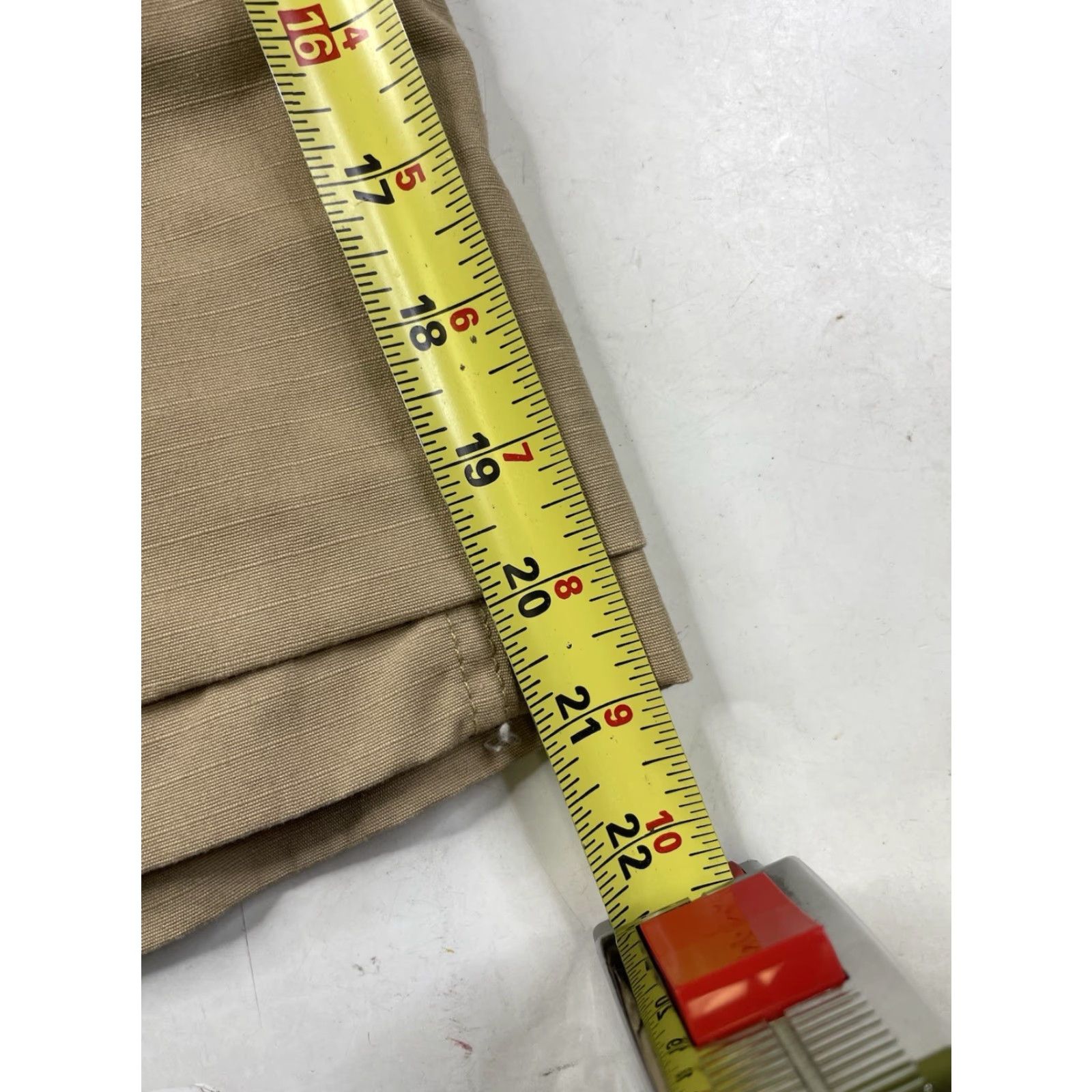 Vintage Kitanica Cargo Shorts Mens Large Beige Tactical Utility Workwear Ripstop USA Size US 33 - 2 Thumbnail