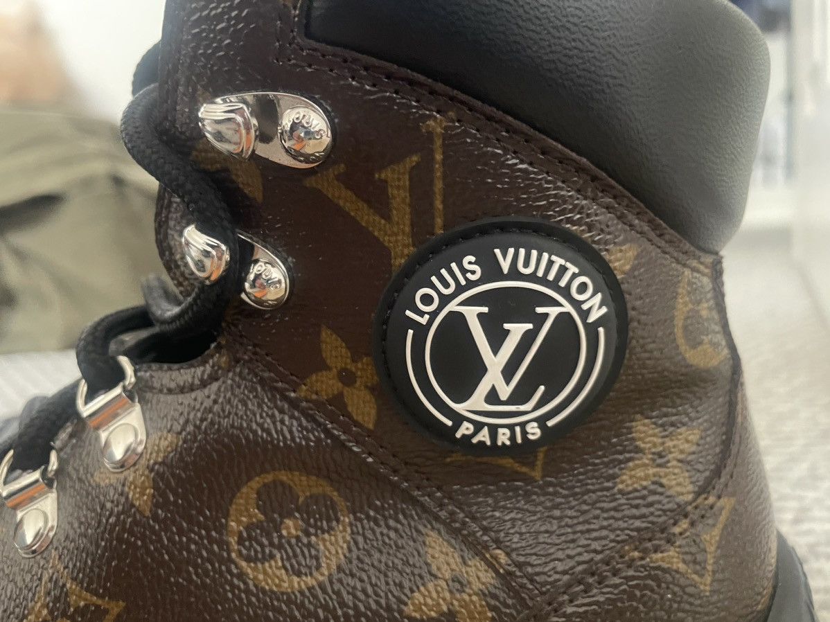 Louis Vuitton Louis Vuitton Ruby Flat Ranger Boots Size US 7.5 / IT 37.5 - 3 Thumbnail