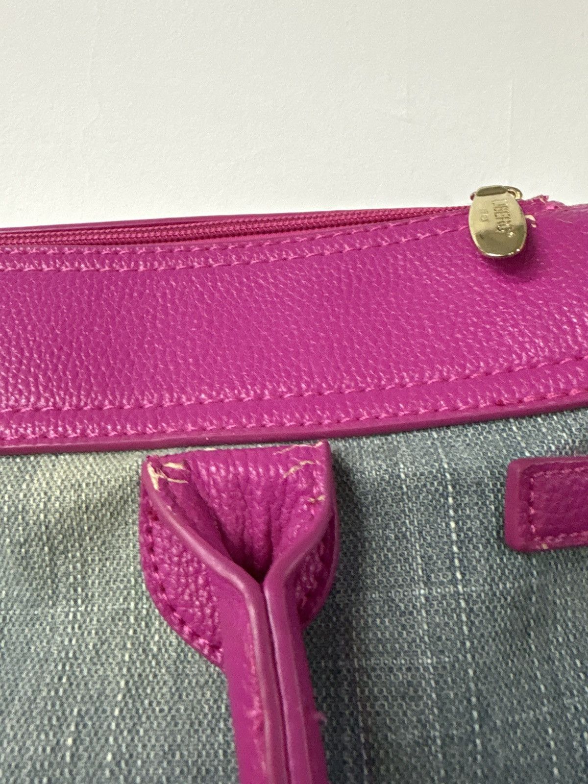 Handmade Levi’s Inspired Birkin bag Custom Made Barbie Style Size ONE SIZE - 12 Thumbnail