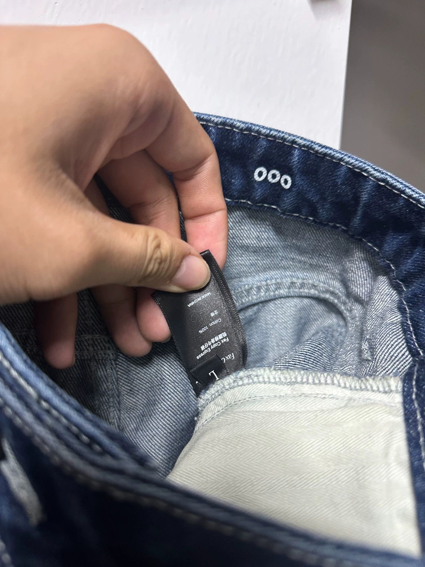 Fax Copy Express Fax Copy Express 000 Slim Flare Denim Raw Jean Size 28" / US 6 / IT 42 - 6 Thumbnail