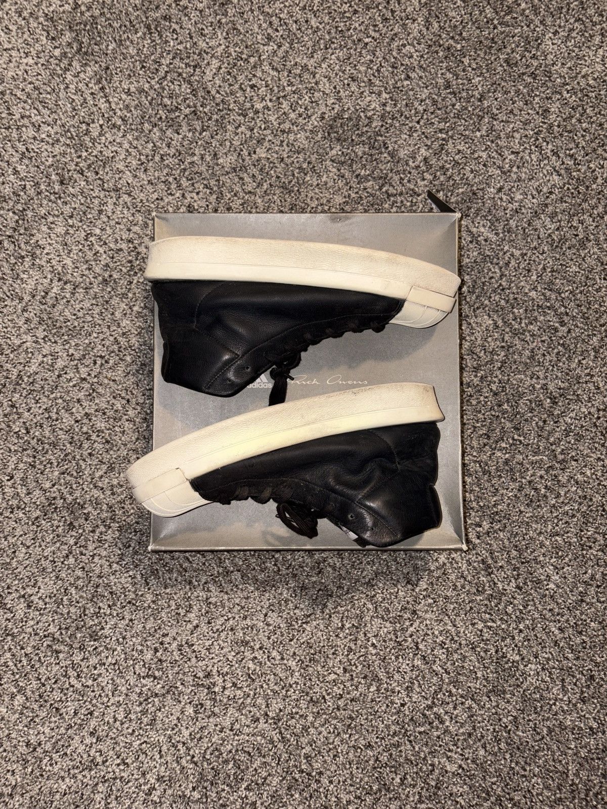 Rick Owens Drkshdw Rick Owens x Adidas Size US 9 / EU 42 - 1 Thumbnail