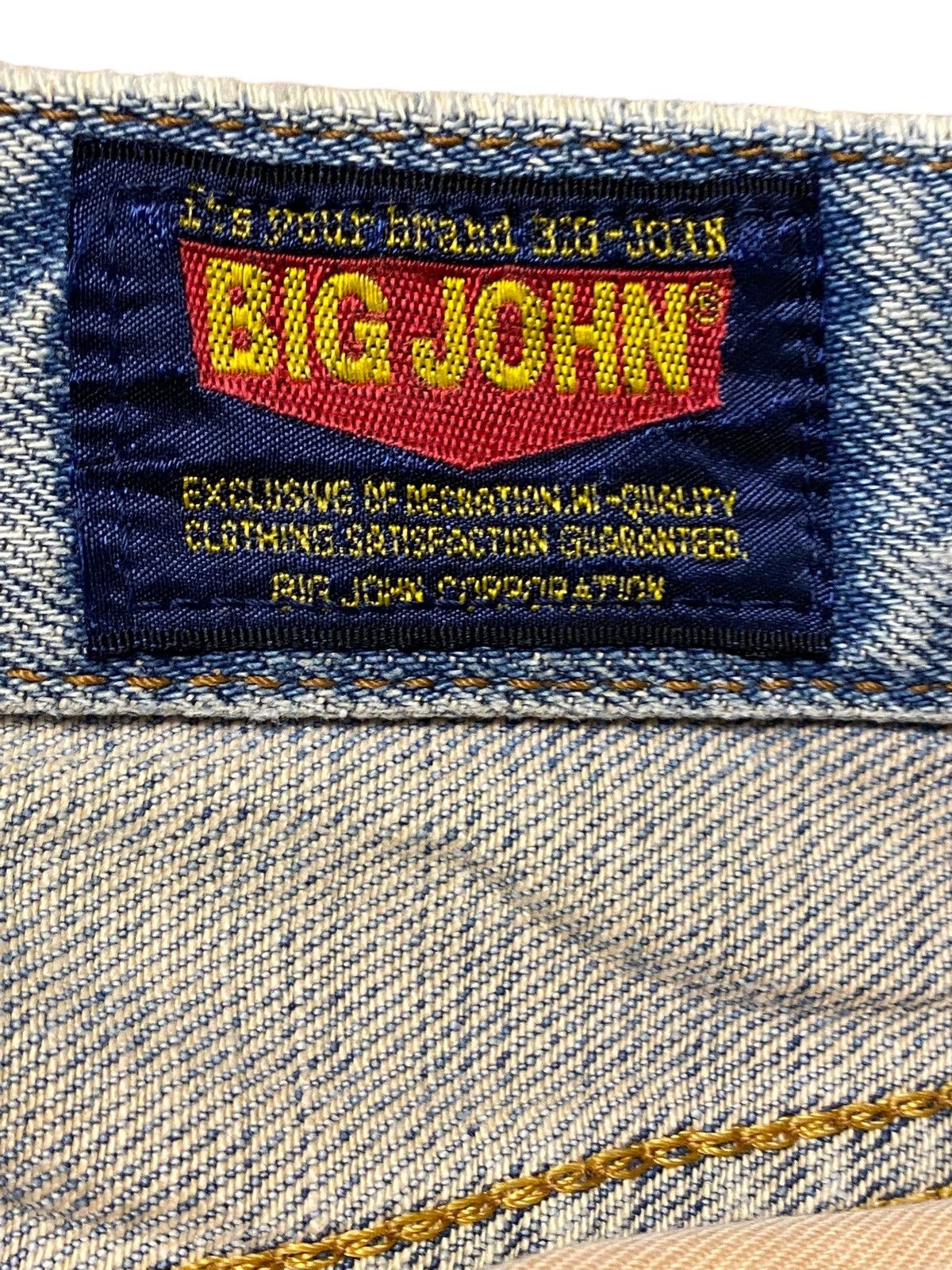 Big John 90s Big john Waist 30 Faded Wash Baggy Jeans Size US 30 / EU 46 - 12 Thumbnail
