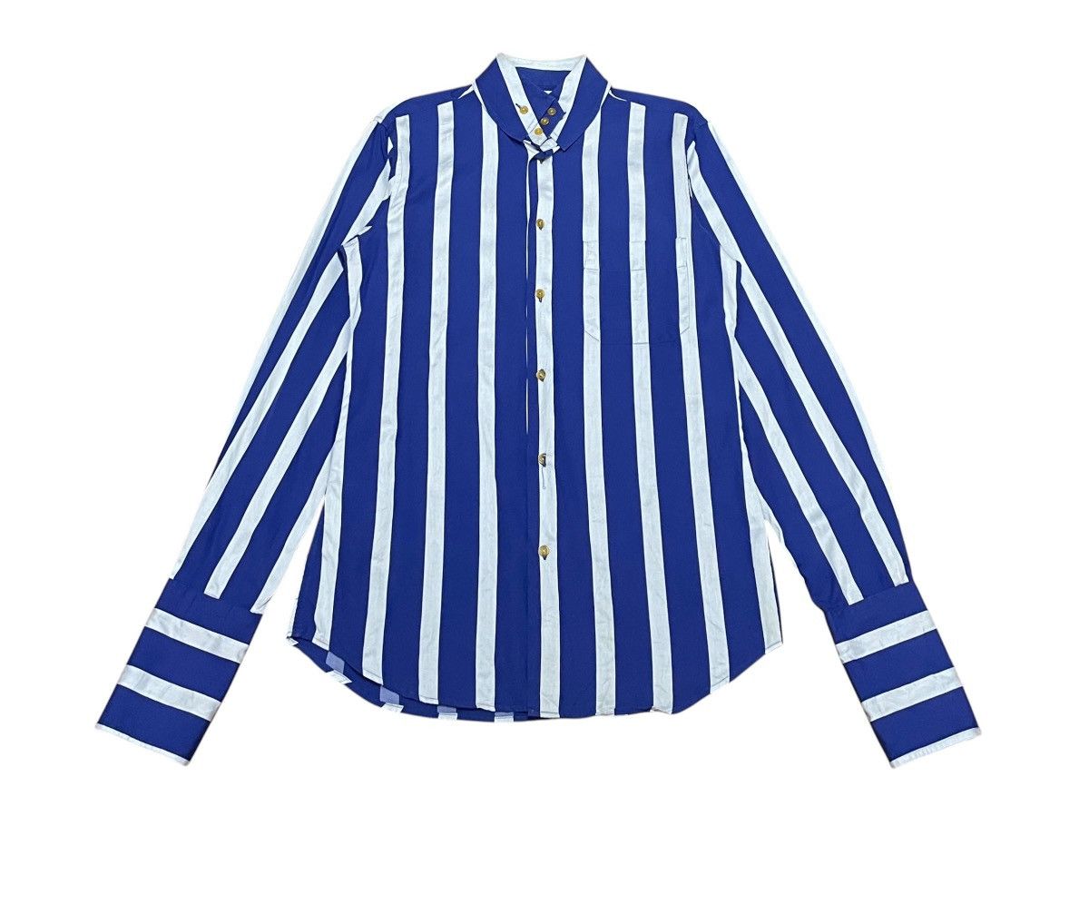 Vivienne Westwood Very Rare Vintage Brand Vivienne Westwood Punk Shirt 1990s Size US M / EU 48-50 / 2 - 1 Thumbnail