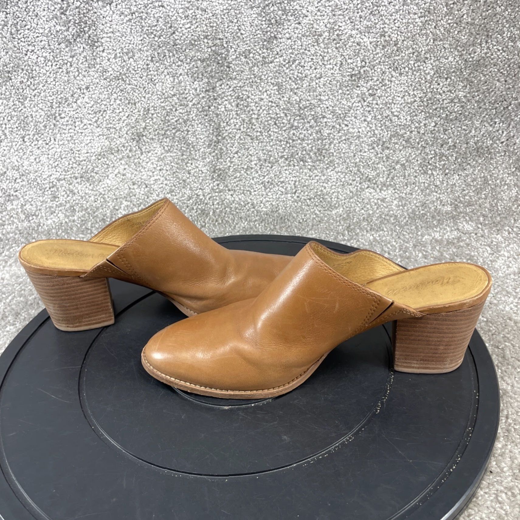 Madewell Madewell The Harper Mule Brown Leather Cuban Slip On Womens Size 9 Heel Mid 2-2.9in Casual Vintage No Size US 9 / IT 39 - 7 Thumbnail