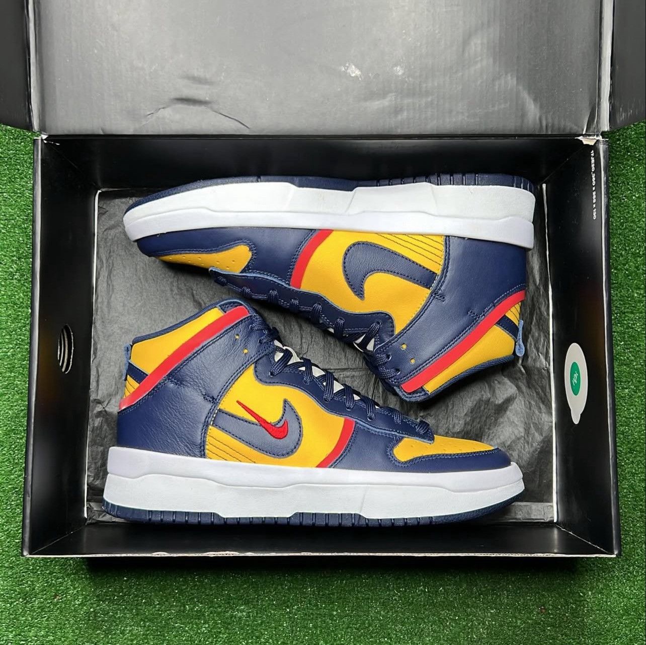 Nike Wmns Dunk High Up Rebel ‘Michigan’ Size US 9 / EU 42 - 3 Thumbnail