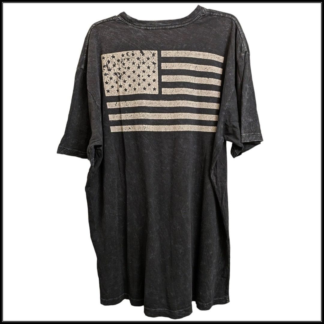 Affliction 3X AFFLICTION Freedom Defender Don't Tread on Me Snake Shirt Size US XXL / EU 58 / 5 - 4 Thumbnail