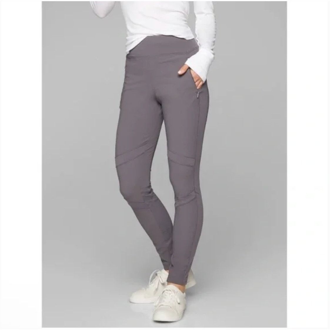 Athleta Athleta Mid Rise Highline Hybrid Summiter Tight Pant 6 Size 28" / US 6 / IT 42 - 1 Thumbnail