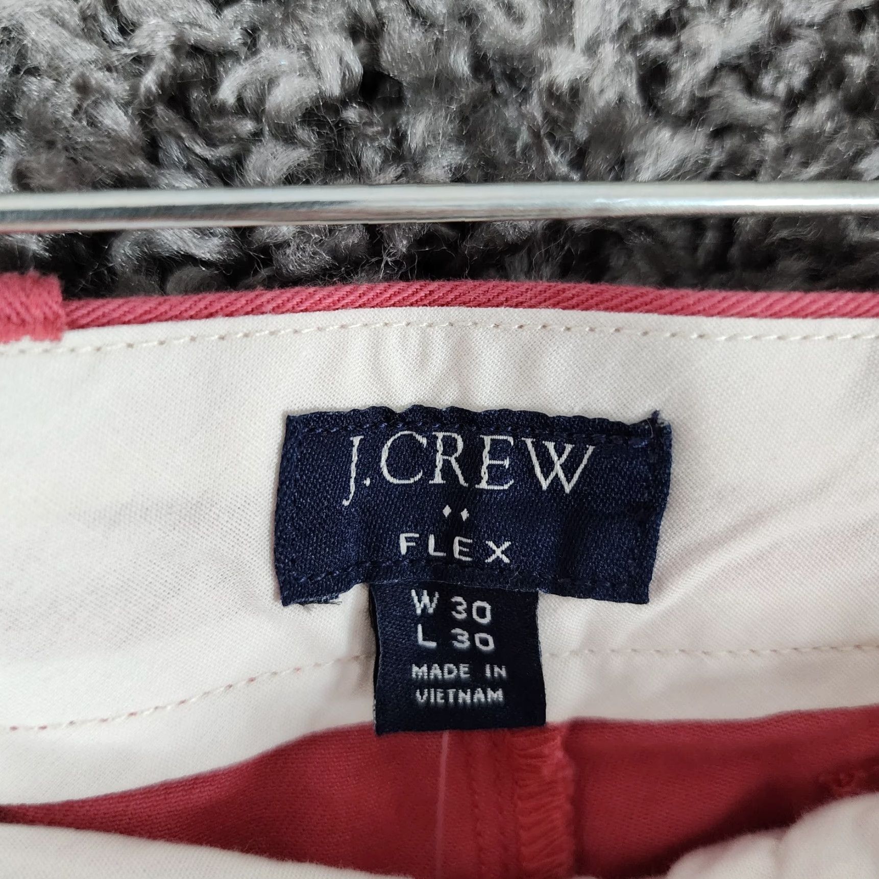 J.Crew J. Crew Mens Pink Straight Leg Chino Cotton Pants Size 30x30 Mens Size US 30 / EU 46 - 3 Thumbnail
