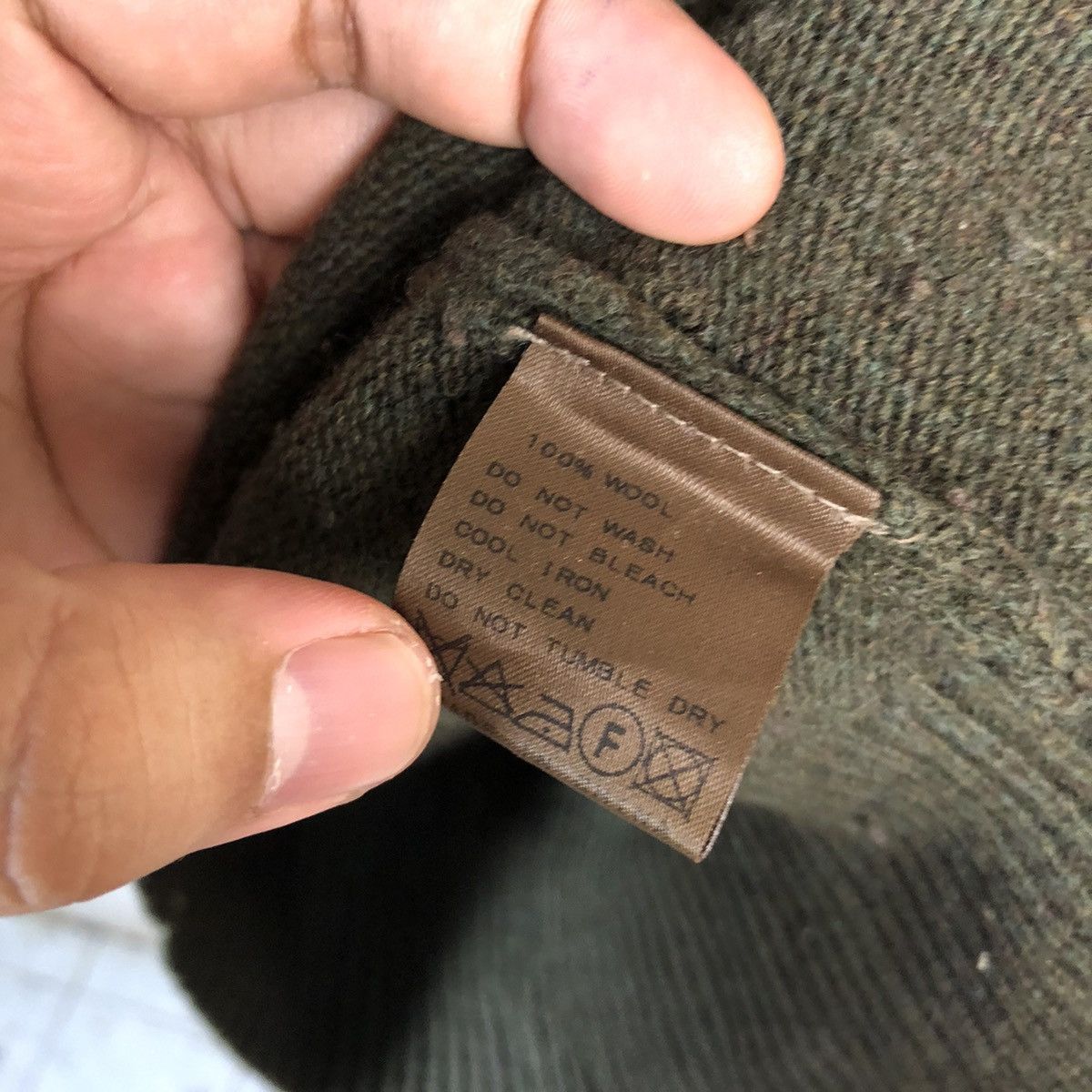 Vintage Muse Green ripped vintage Knitwear #A1648 Size US M / EU 48-50 / 2 - 10 Thumbnail