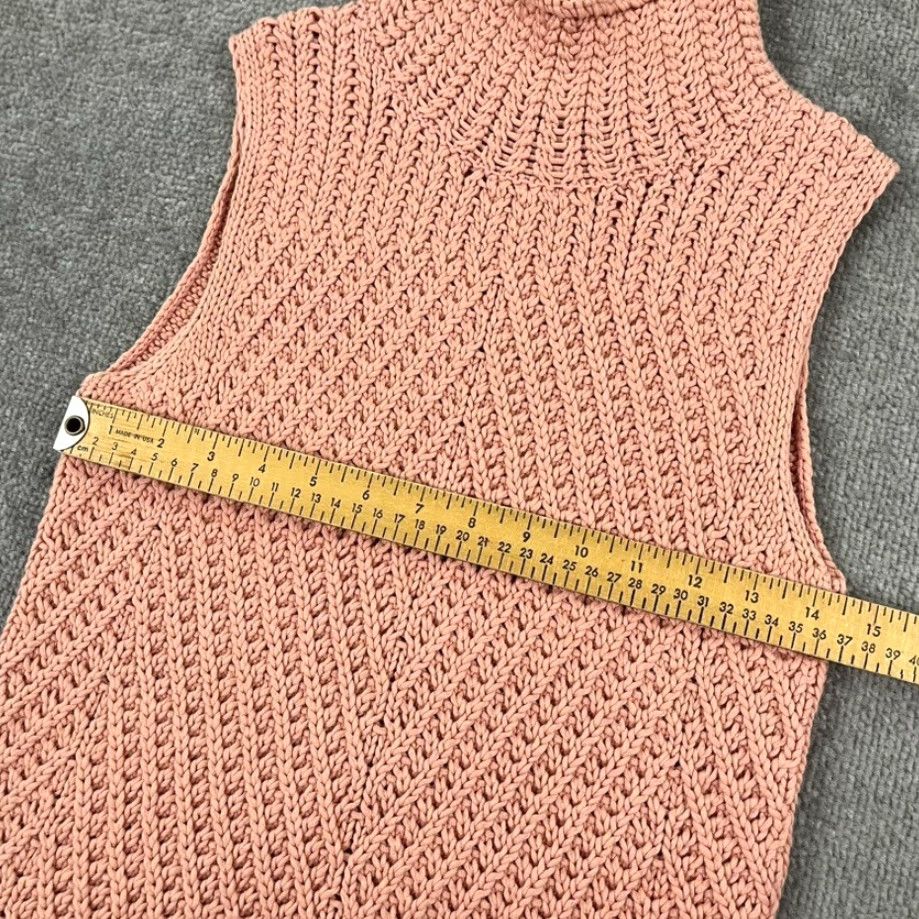 Alice + Olivia ALICE + OLIVIA Abbot Sweater Womens XS Pink Mock Neck Knit Tunic Casual Classic Size XS / US 0-2 / IT 36-38 - 6 Thumbnail