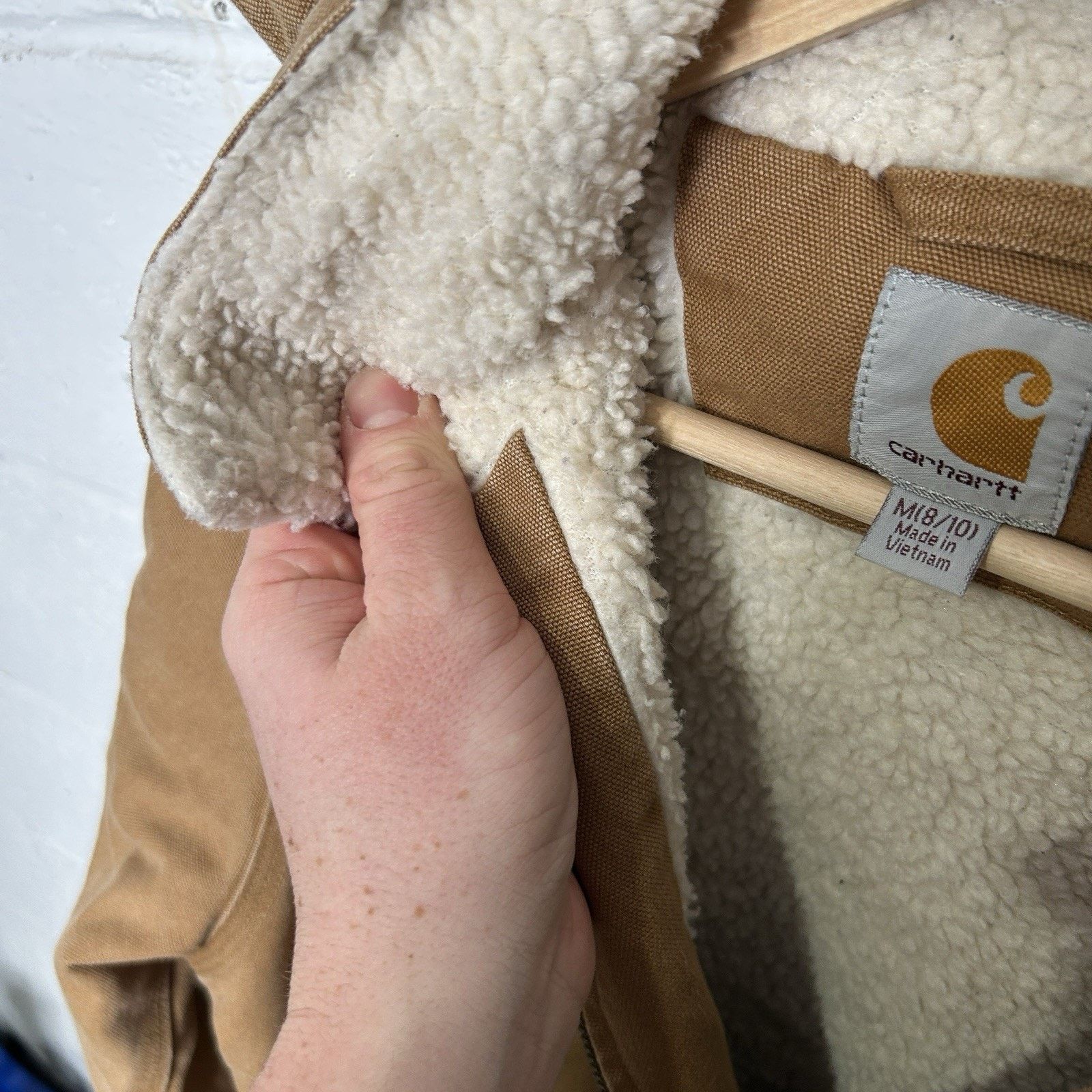 Carhartt Carhartt Sherpa-Lined Wildwood Jacket “Brown” 100815-211 Size M / US 6-8 / IT 42-44 - 13 Thumbnail