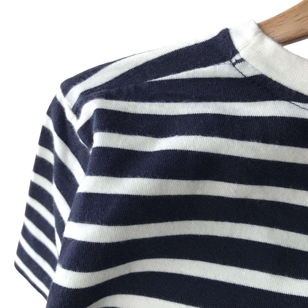 Designer × agnes b. Agnes B. Enfant Paris Basic Stripe Unisex Tee Size XS / US 0-2 / IT 36-38 - 3 Thumbnail