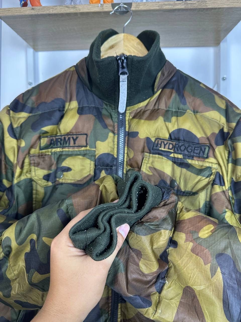 HYDROGEN RARE HYDROGEN CAMOUFLAGE JACKET NICE DESIGN Size US XL / EU 56 / 4 - 6 Thumbnail