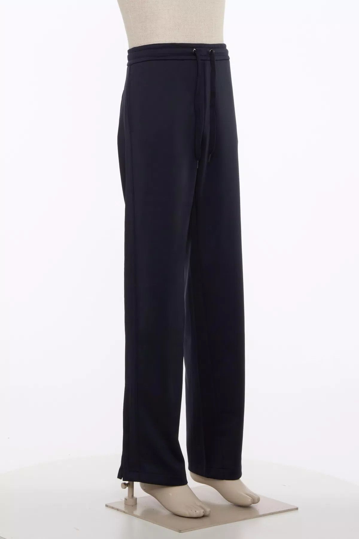 Valentino oc11z0725 Jersey Trousers Neon Universe Print in Navy Blue Size US 28 / EU 44 - 2 Thumbnail