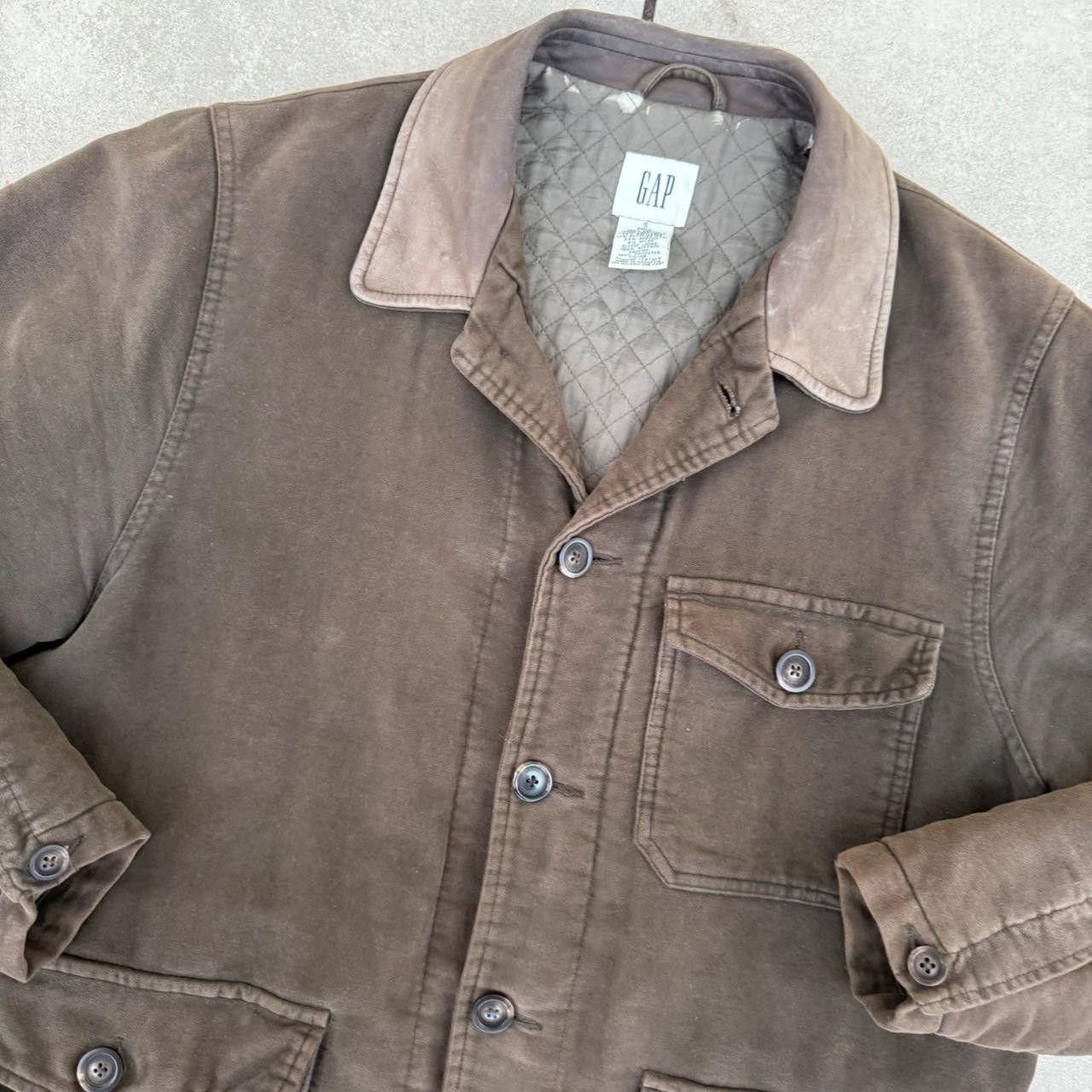 Gap Gap Vintage 90s Jacket Casual Leather Faded Size US M / EU 48-50 / 2 - 4 Thumbnail