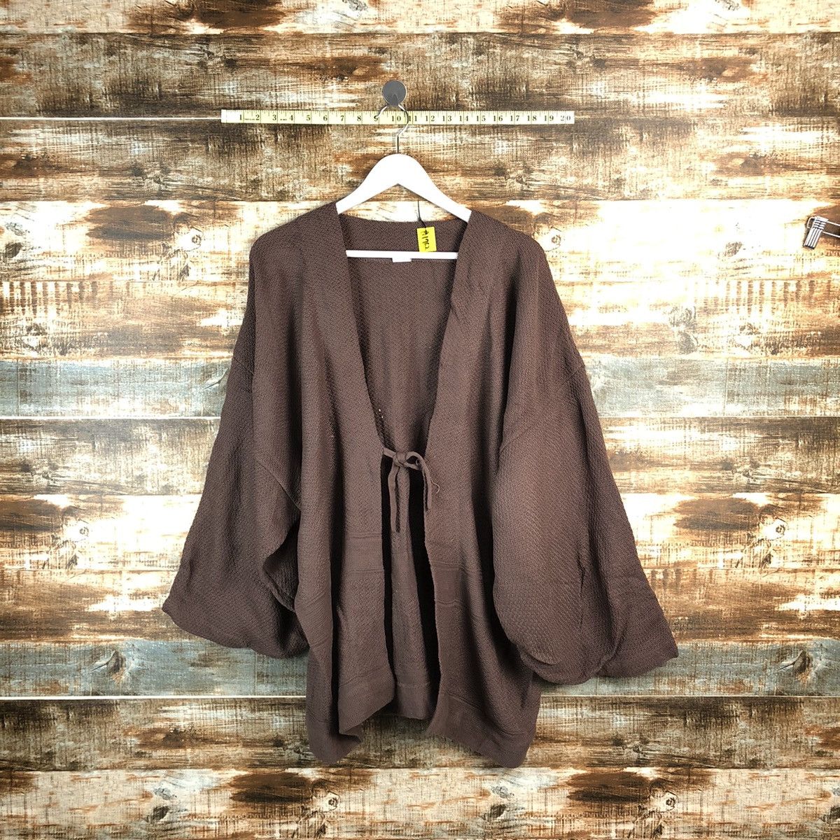 Japanese Brand Japanese Brand Brown Cardigan Knitwear #A1962 Size US L / EU 52-54 / 3 - 1 Thumbnail