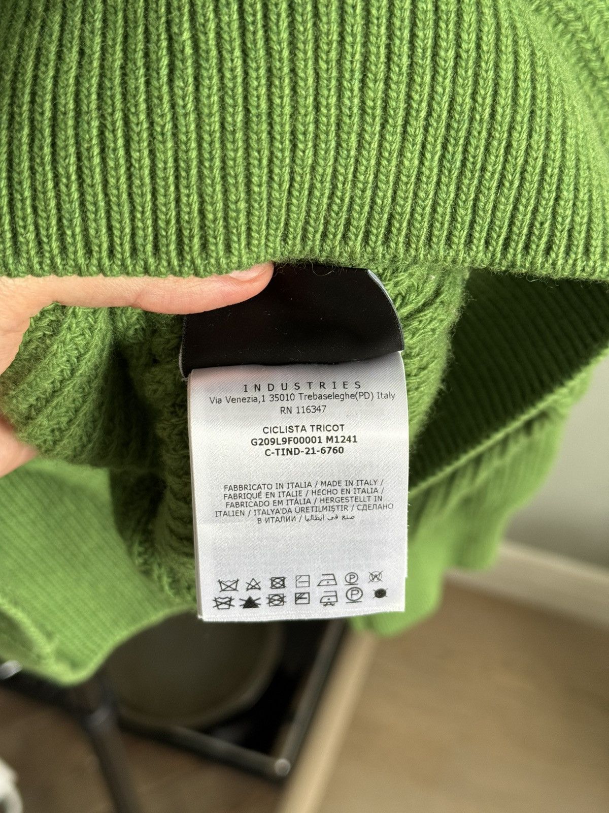 Moncler × Palm Angels Moncler x Palm Angels wool jumper Size US L / EU 52-54 / 3 - 9 Thumbnail