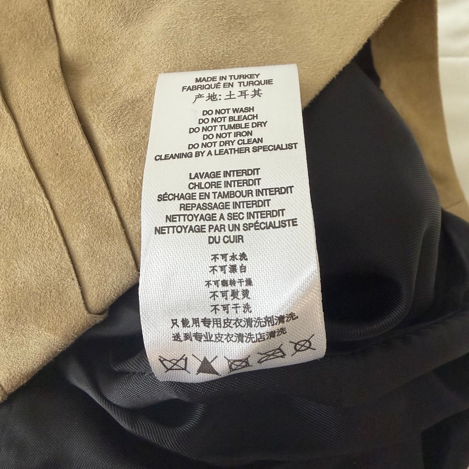 Iro IRO Paris Cerry Front Ruffle Mini Skirt NWT Khaki Sz 34 US 2 Size 27" / US 4 / IT 40 - 11 Thumbnail