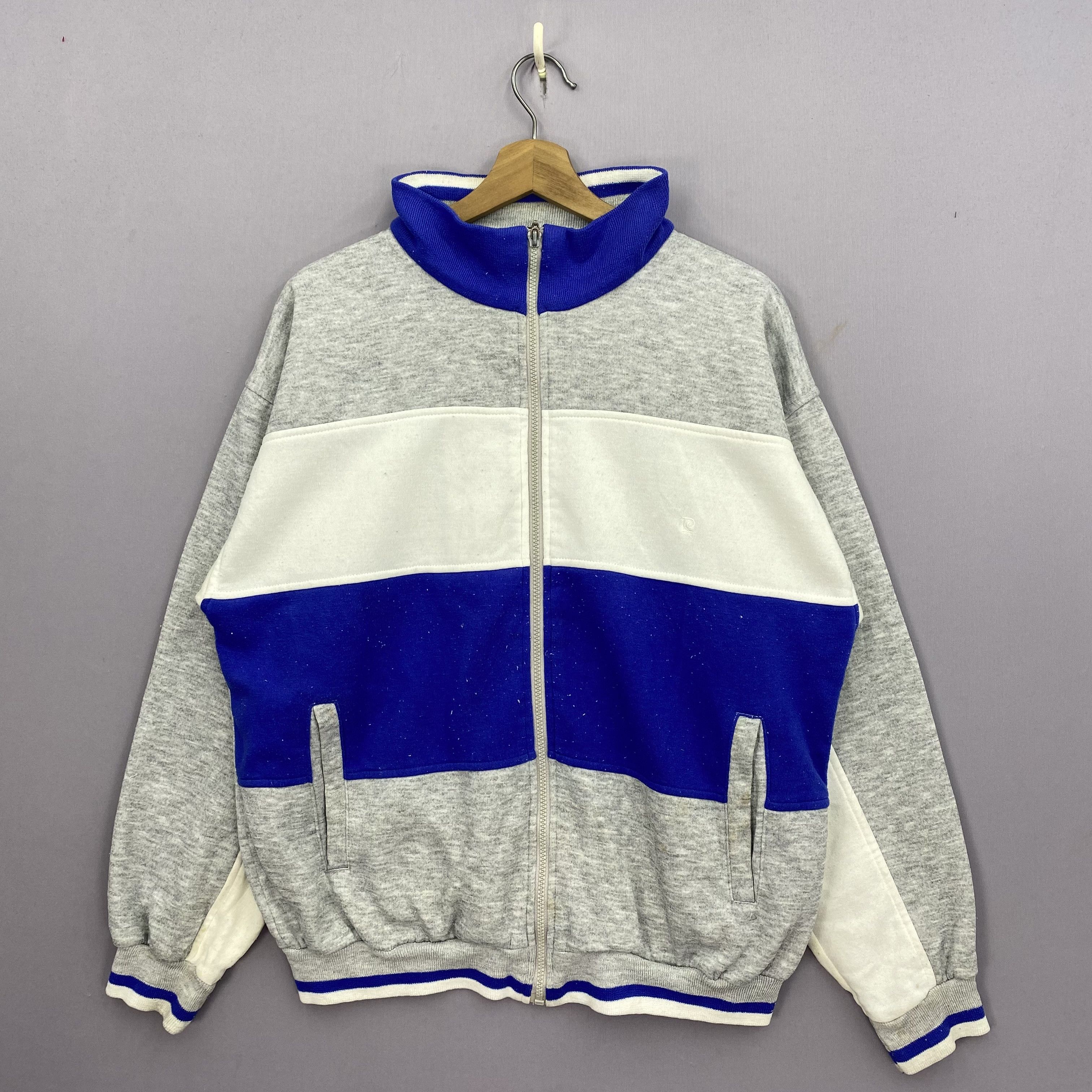 Pierre Cardin Vintage Pierre Cardin Sweater Zipper Y2K Style Sweatshirt Size US XL / EU 56 / 4 - 2 Thumbnail