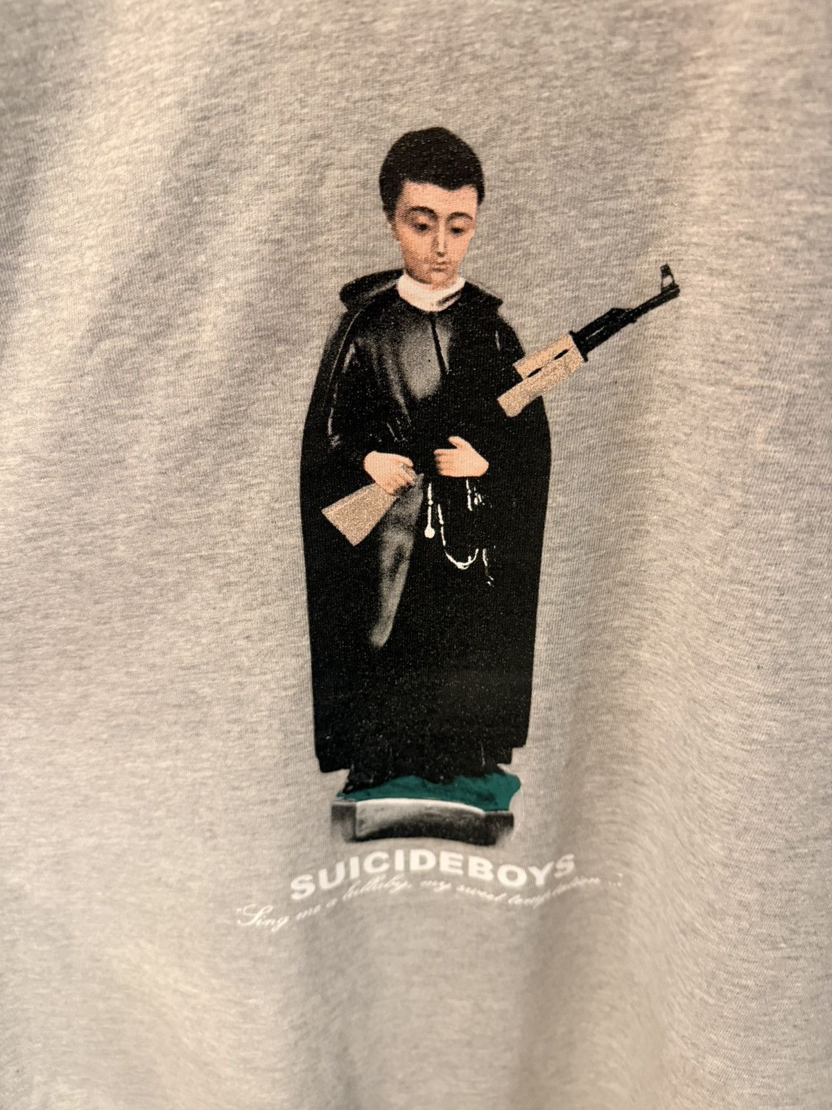 G59 Records $UICIDEBOY$ G59 ST MICHAEL T-SHIRT (OFFICIAL MERCH) Size US M / EU 48-50 / 2 - 5 Thumbnail