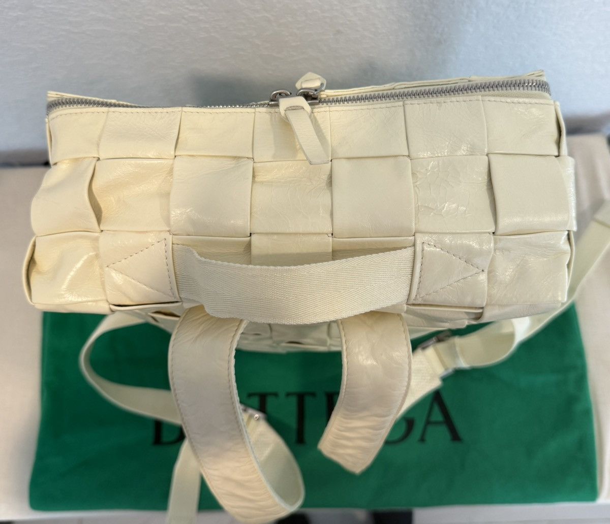 Bottega Veneta Bottega Veneta Intrecciato Cassette Backpack Size ONE SIZE - 3 Thumbnail