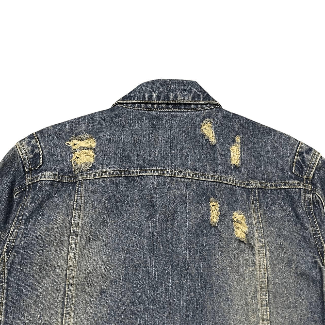 Japanese Brand Vintage Bad Boy USA Denim Jacket Distressed Style Size US M / EU 48-50 / 2 - 13 Thumbnail
