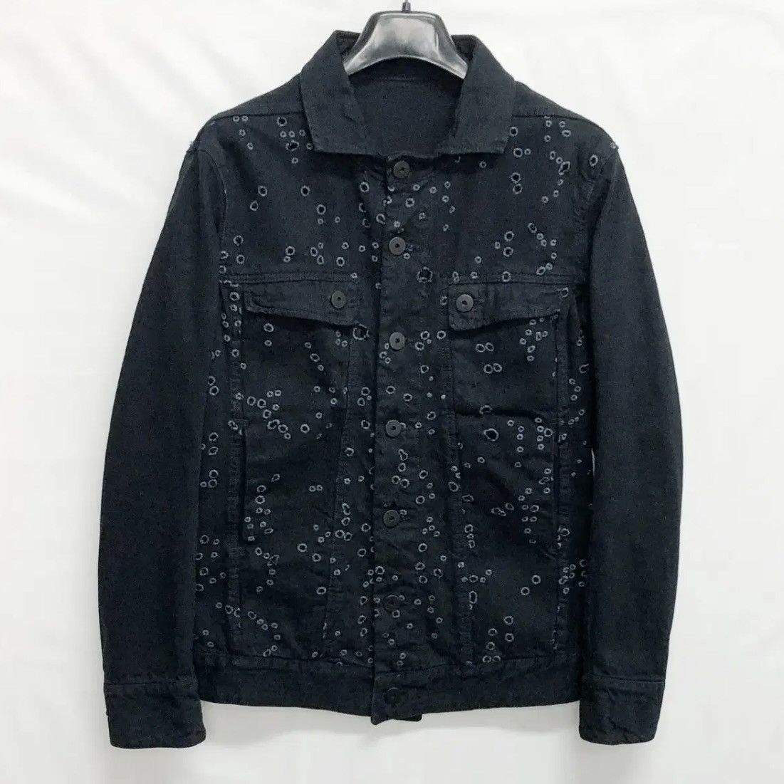 Boris Bidjan Saberi Boris bidjan Saberi Tejana Denim Jacket Size US L / EU 52-54 / 3 - 1 Thumbnail