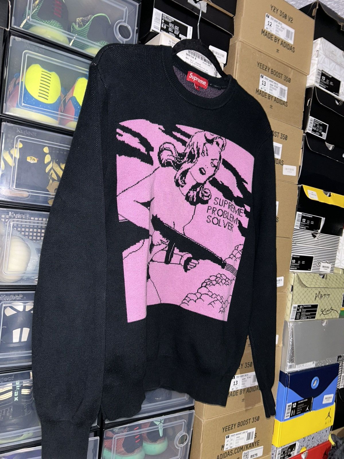 Supreme Supreme Niagara Problem Solver Sweater SS15 size Medium VNDS Size US M / EU 48-50 / 2 - 2 Thumbnail