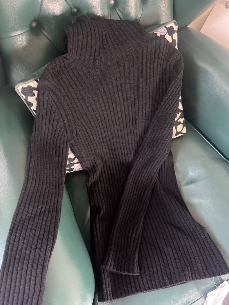Y's Long Bottom Cardigan sweater