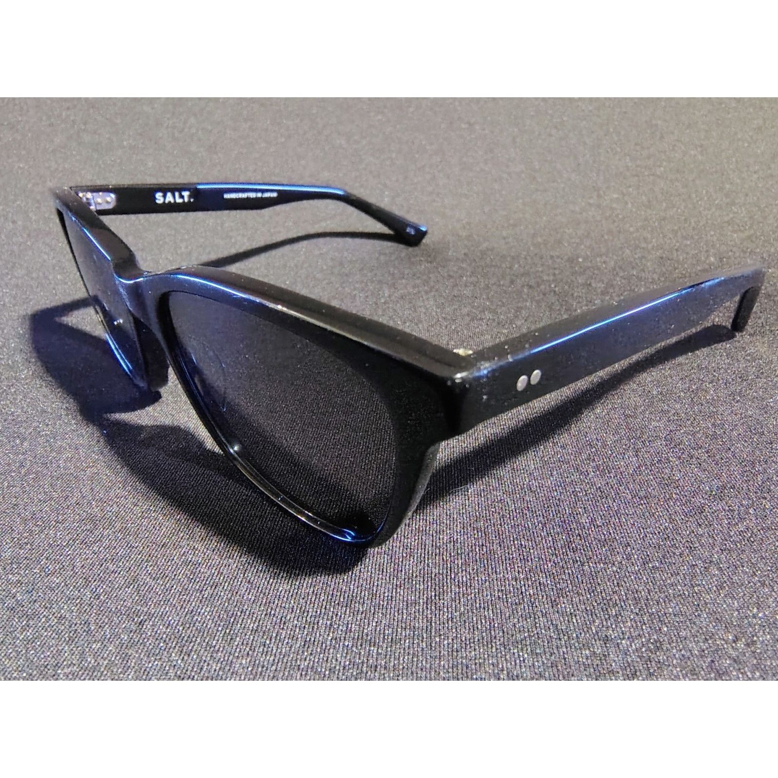 SALT. Optics SALT. Optics Lynette Sunglasses - Black Handcrafted Japanese Size ONE SIZE - 8 Thumbnail