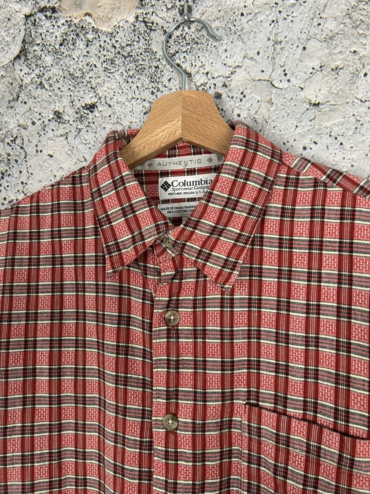 Columbia Columbia Red Checkerd Shirt Gorpcore Outdoor Streetwear Size US S / EU 44-46 / 1 - 3 Thumbnail