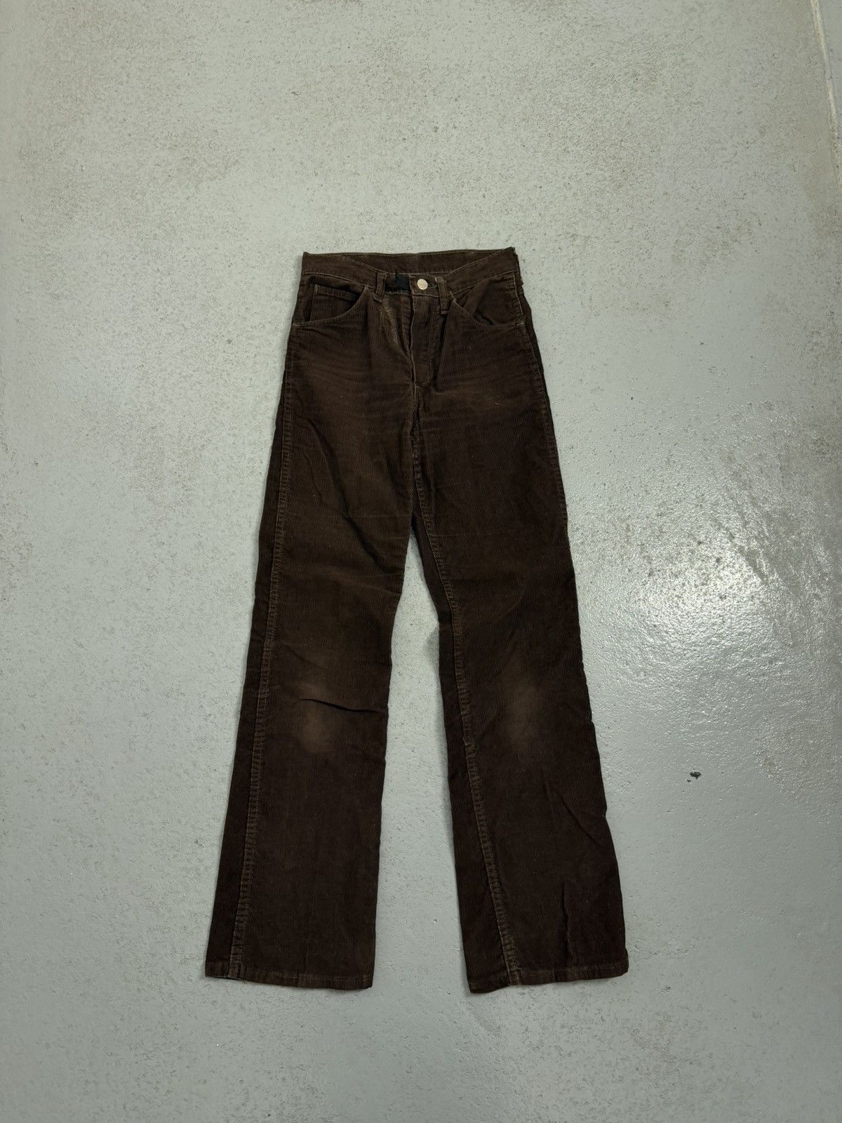 Lee Vintage 70s Lee Velvet Corduroy Pants Size US 27 - 1 Thumbnail