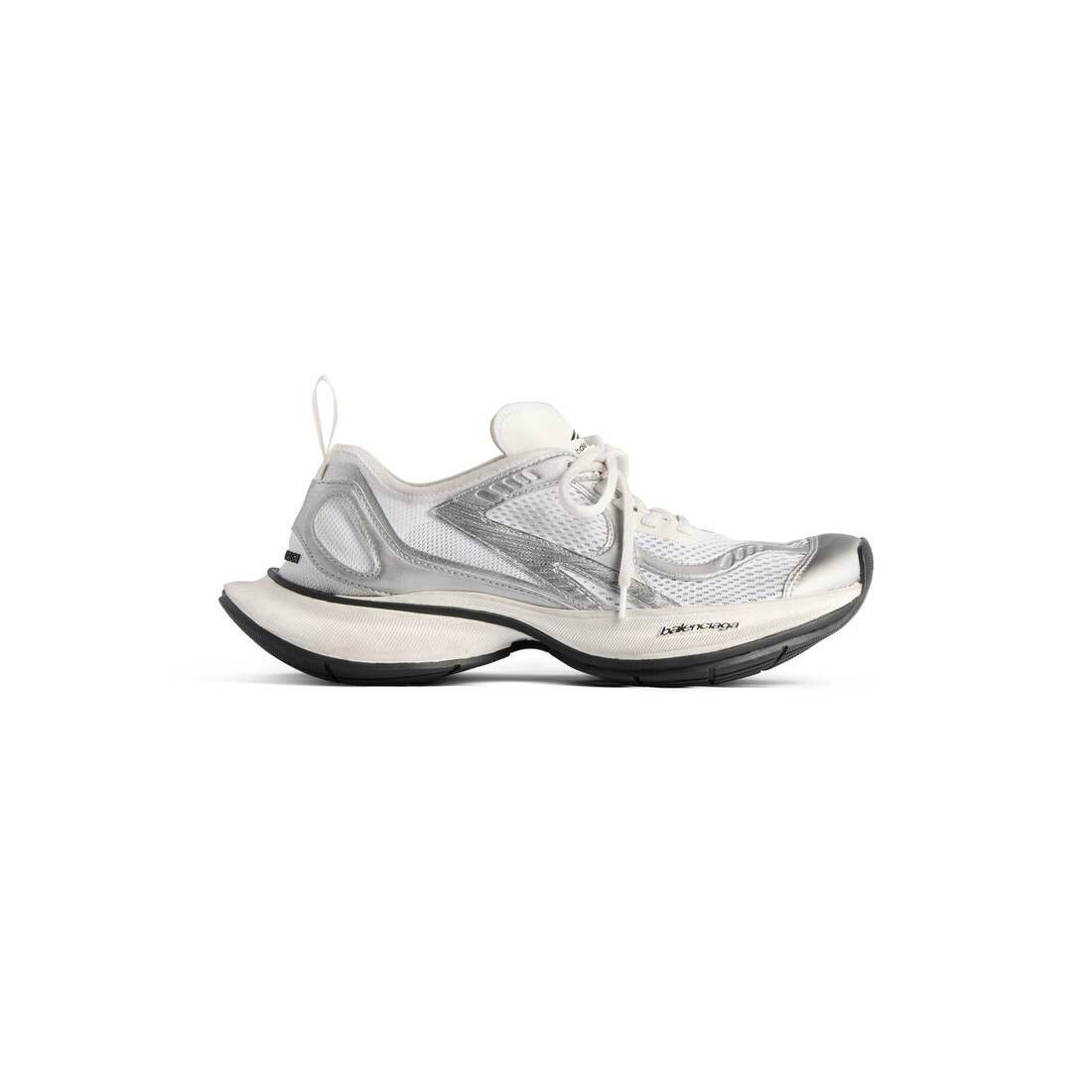o1w1db10126 Circuit Sneakers in White/Silver