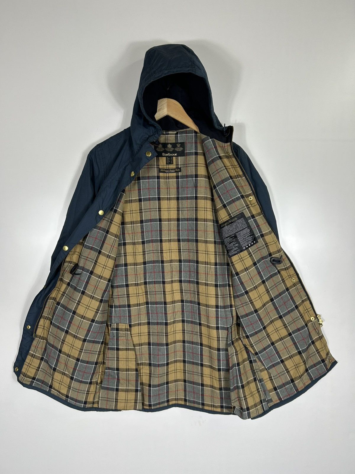 Barbour 🔥Barbour Hooded Zipper Faded Parka Jacket Size S / US 4 / IT 40 - 10 Thumbnail