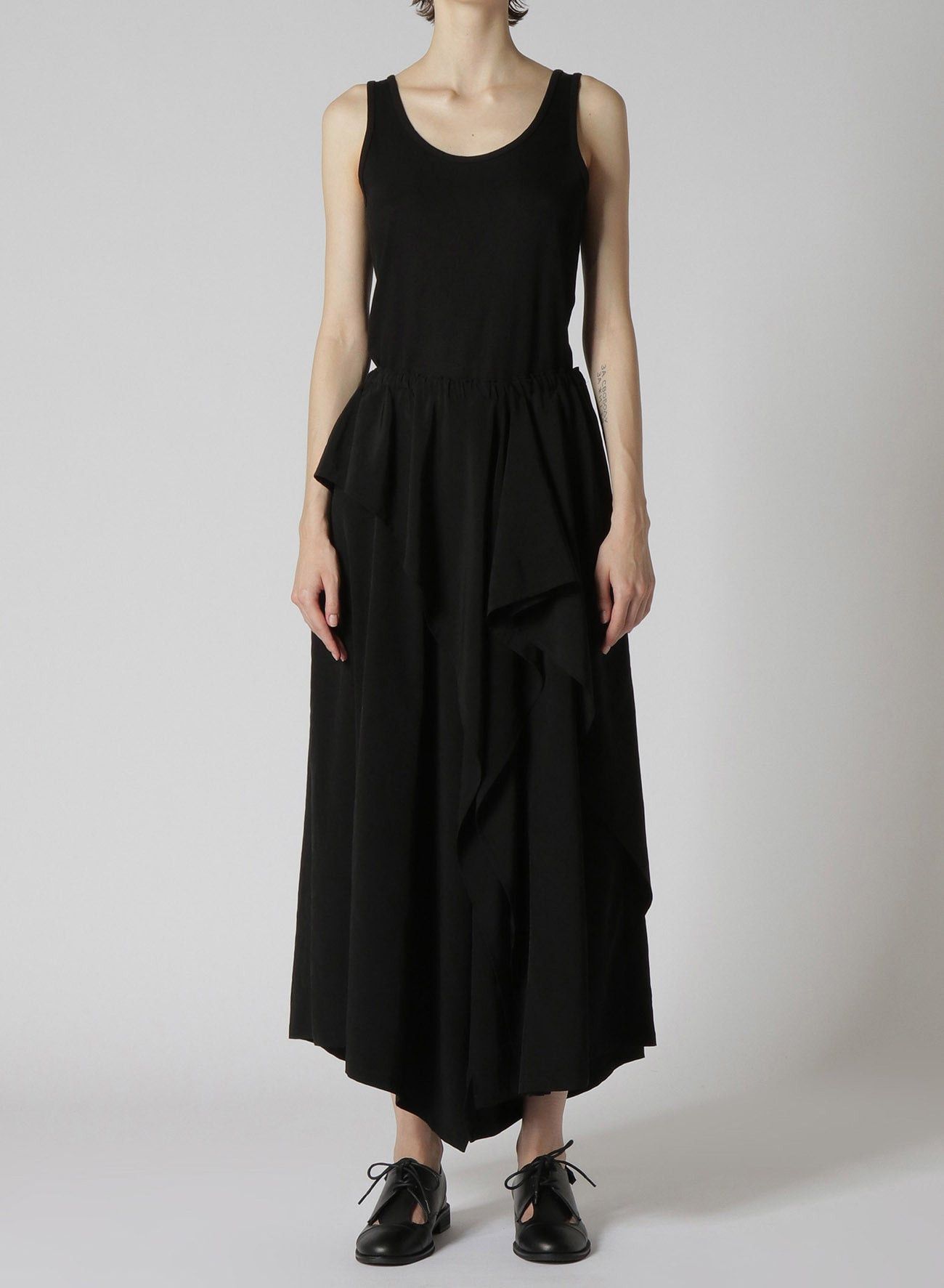 Yohji Yamamoto Y's Yohji Yamamoto - CREPE de CHINE RUFFLE PANTS Size 24" / US 00 / IT 34 - 9 Thumbnail