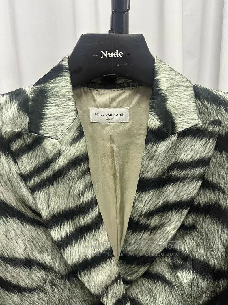 Dries Van Noten DRIES VAN NOTEN Leopard Print Jacket Size XS / US 0-2 / IT 36-38 - 6 Thumbnail