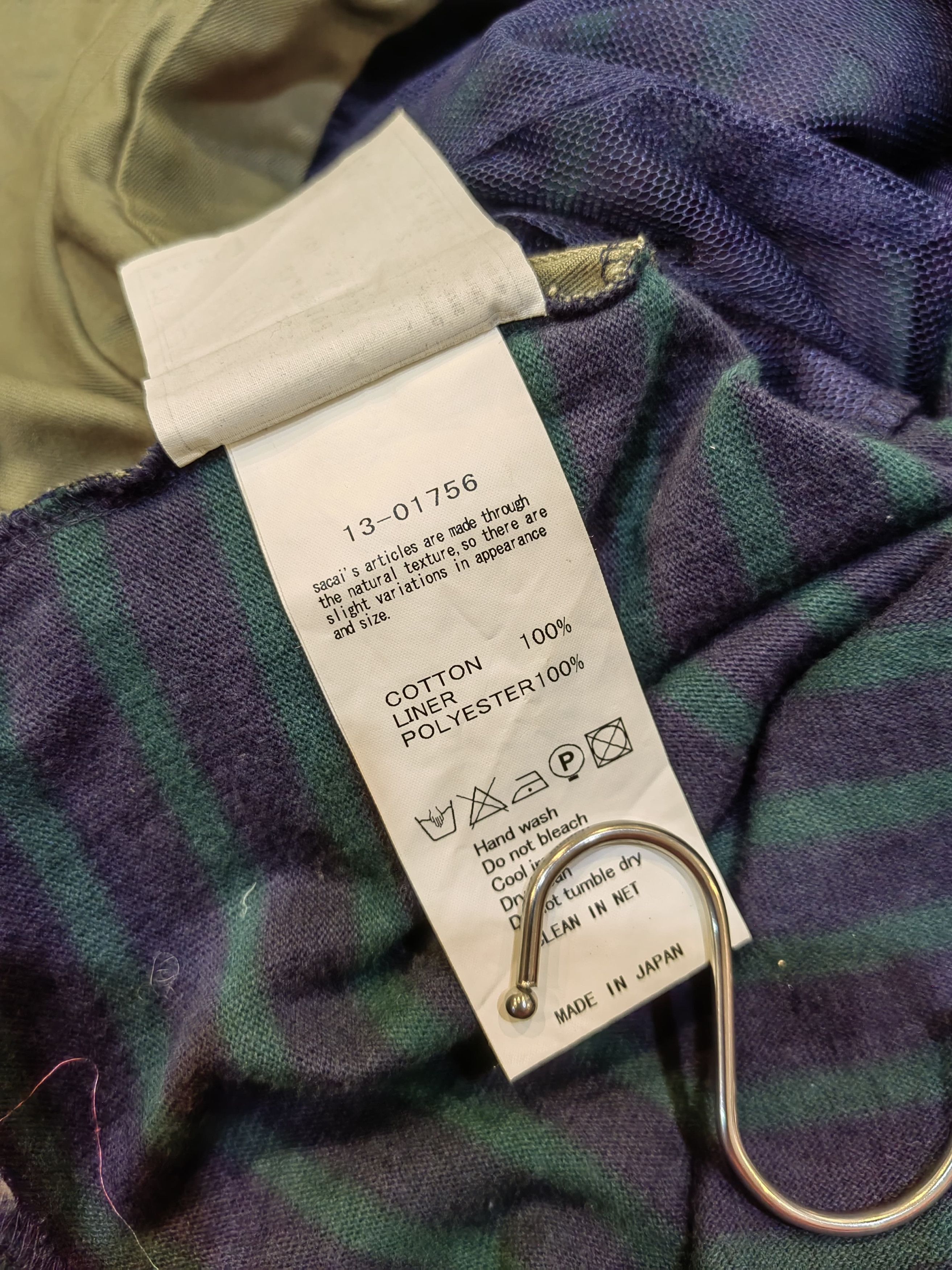 Sacai Sacai tshirt stripe Size S / US 4 / IT 40 - 7 Thumbnail