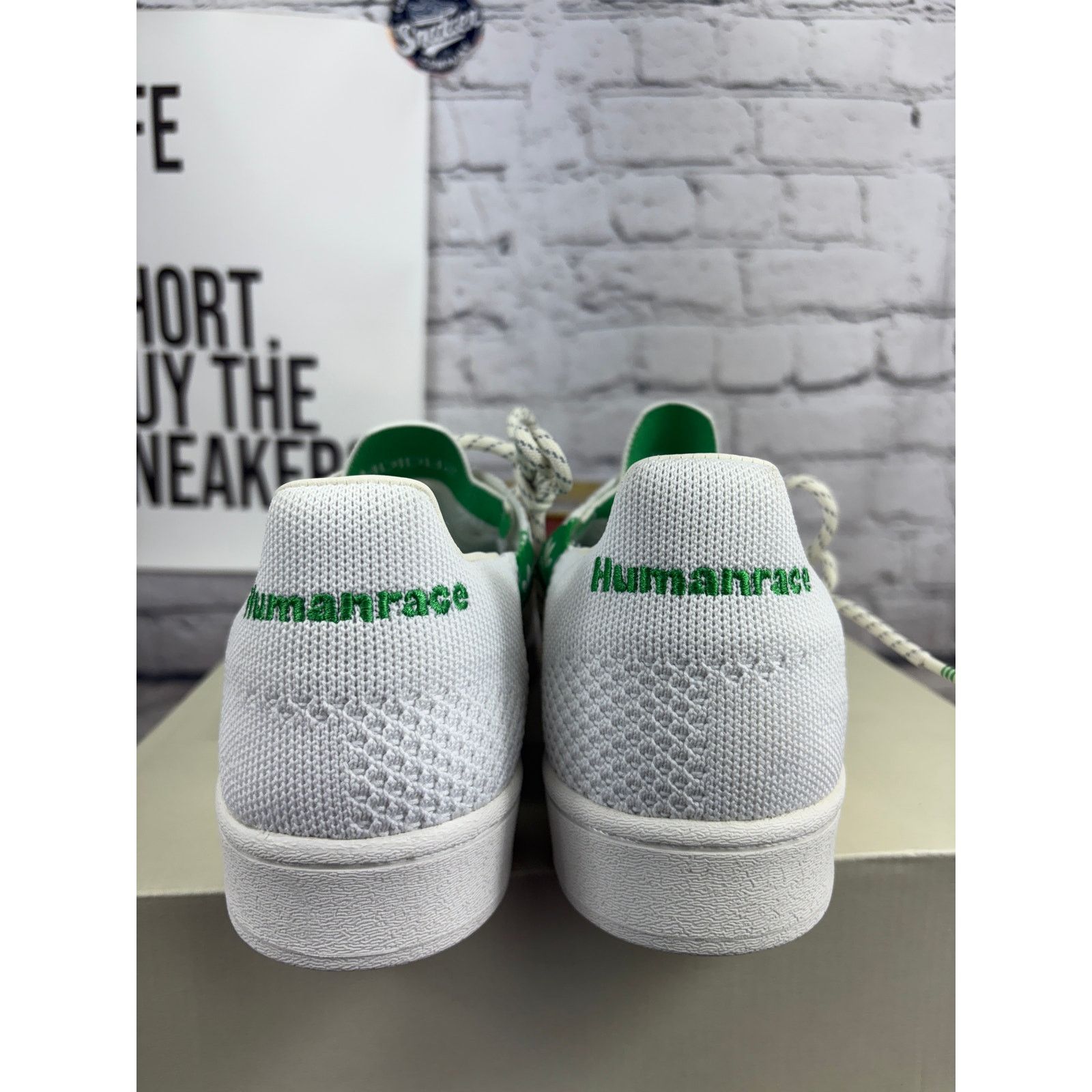 Adidas Adidas x PW Human Race Superstar Primeknit Shoes Mens 12 Size US 12 / EU 45 - 4 Thumbnail