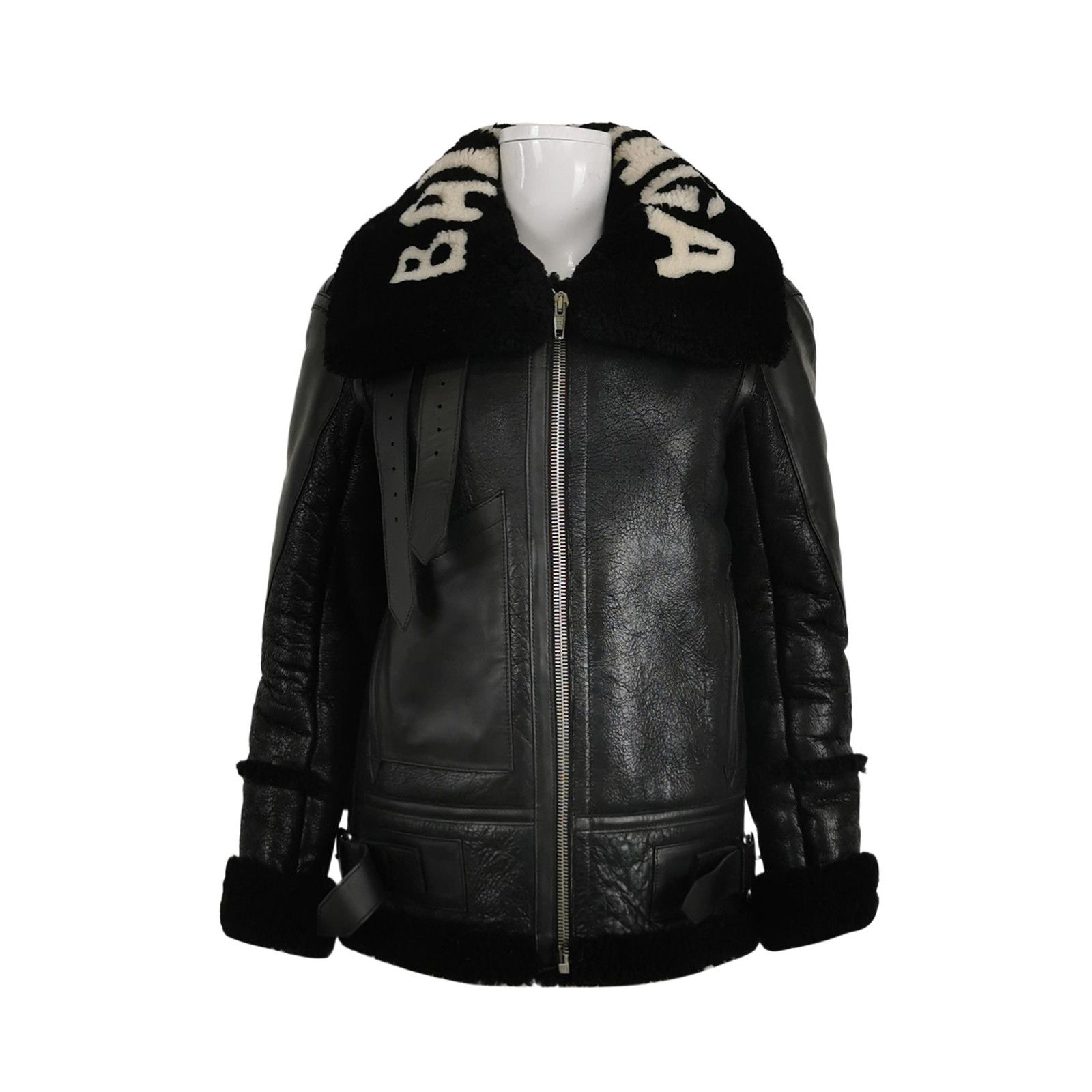 Balenciaga Balenciaga Women it_34 Leather Jackets Size XXS / US 00 / IT 34 - 1 Thumbnail